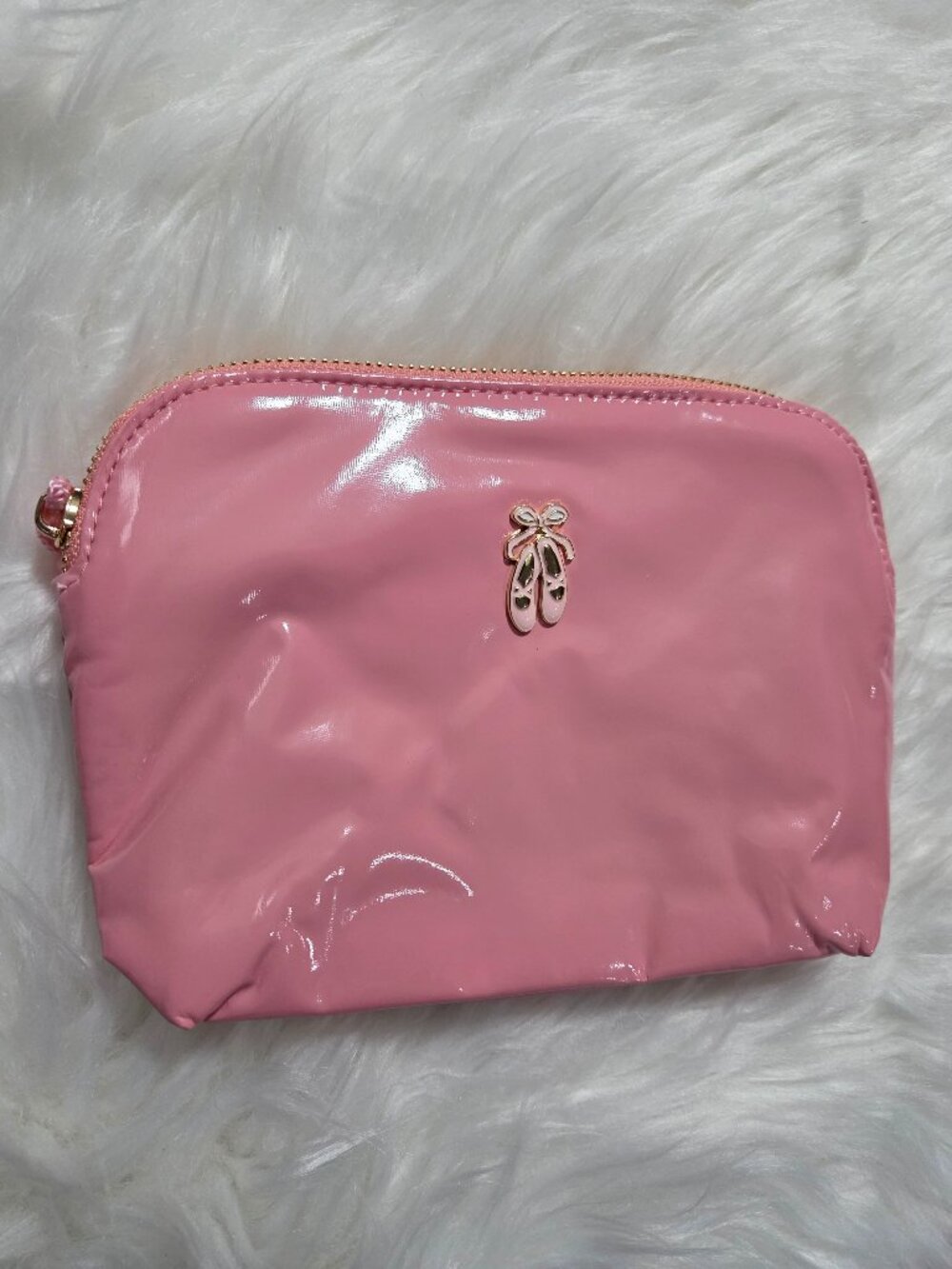 BaubleBar Ballerina Slipper Design Zipper Pouch